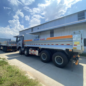 Xe Ben SHACMAN 400HP 8x4 thùng U 13,8m3 8 xe ben shacman 8x4 thung duc2