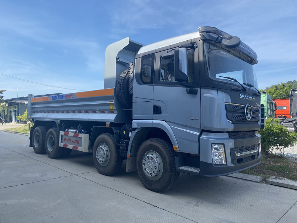 xe ben shacman 8x4 thung duc4
