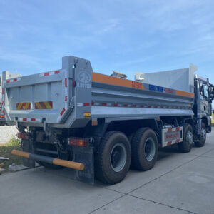 Xe Ben SHACMAN 400HP 8x4 thùng U 13,8m3 10 xe ben shacman 8x4 thung duc5