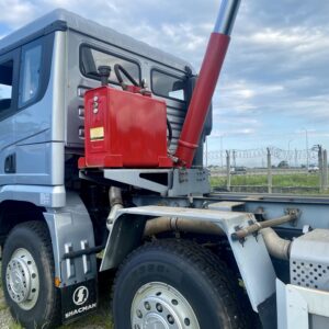 Xe Ben SHACMAN 400HP 8×4 thùng Vuông 12,8m3