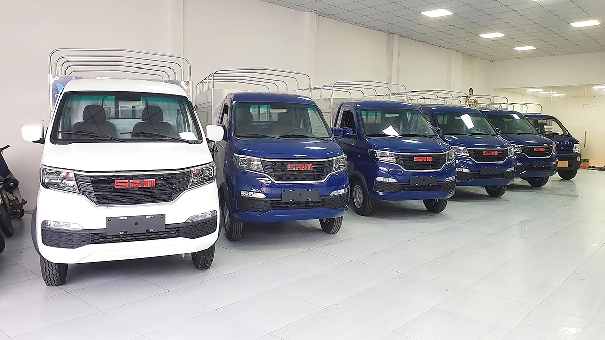 Xe tải SRM T20 THÙNG KHUNG MUI 11 Xe tải SRM T20 THÙNG KHUNG MUI - Ảnh 11