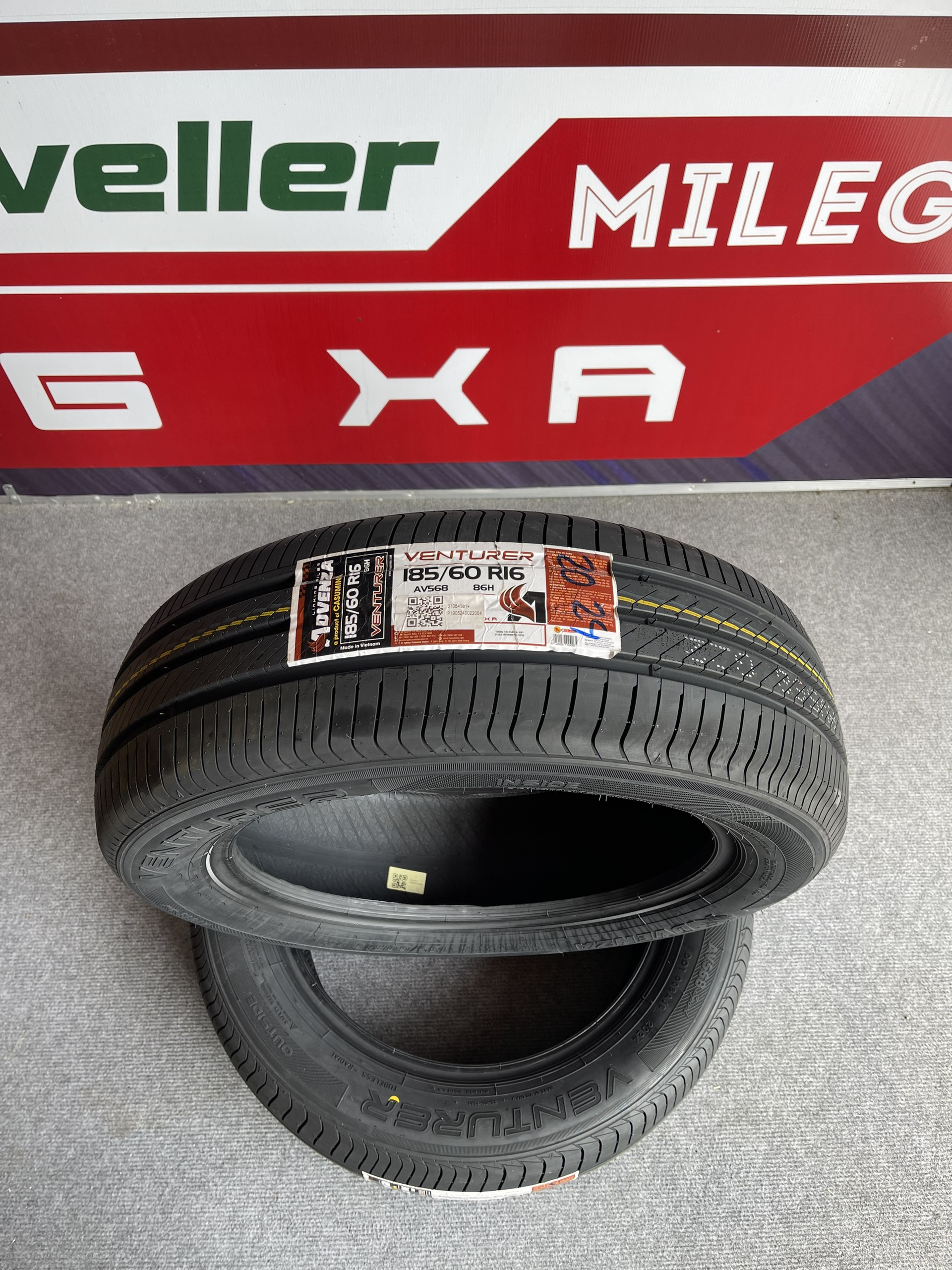 Lốp ô tô Advenza 185/60R16 Venturer AV568 86H TL chính hãng 3 Lốp ô tô Advenza 185/60R16 Venturer AV568 86H TL chính hãng - Ảnh 3