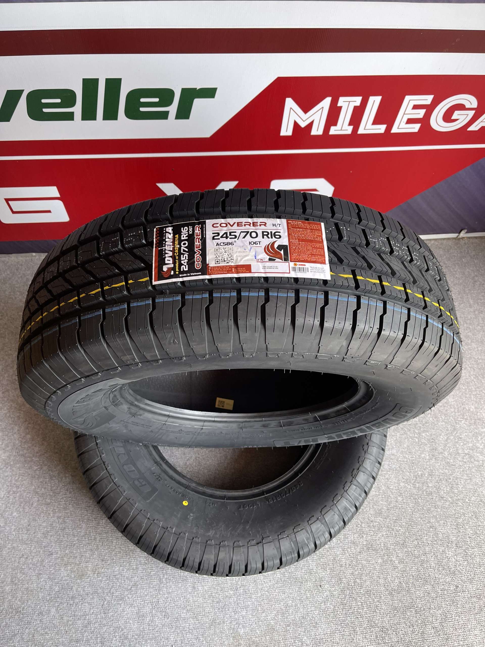 Lốp ô tô Advenza TL 245/70R16 Coverer AC586 106T chính hãng 3 Lốp ô tô Advenza TL 245/70R16 Coverer AC586 106T chính hãng - Ảnh 3