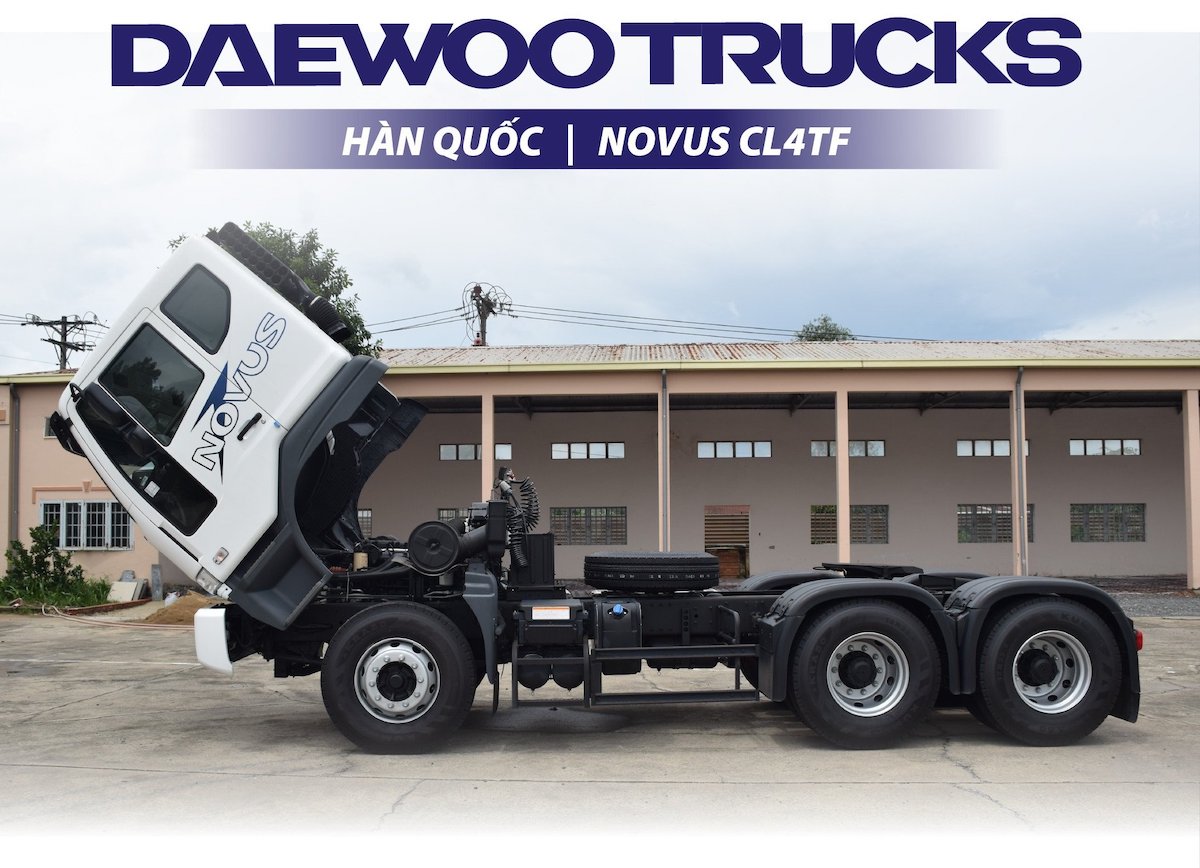 Xe Đầu Kéo DAEWOO NOUVUS CL4TF 3 Xe Đầu Kéo DAEWOO CL4TF