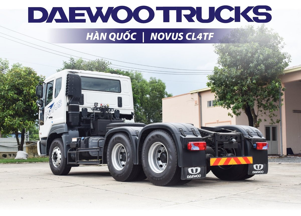 Xe Đầu Kéo DAEWOO NOUVUS CL4TF 7 Xe Đầu Kéo DAEWOO CL4TF