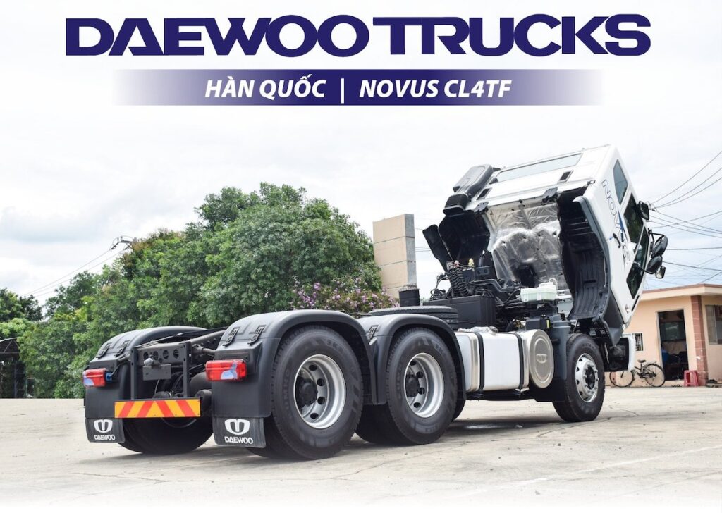 Xe Đầu Kéo DAEWOO NOUVUS CL4TF 26 Xe Đầu Kéo DAEWOO CL4TF