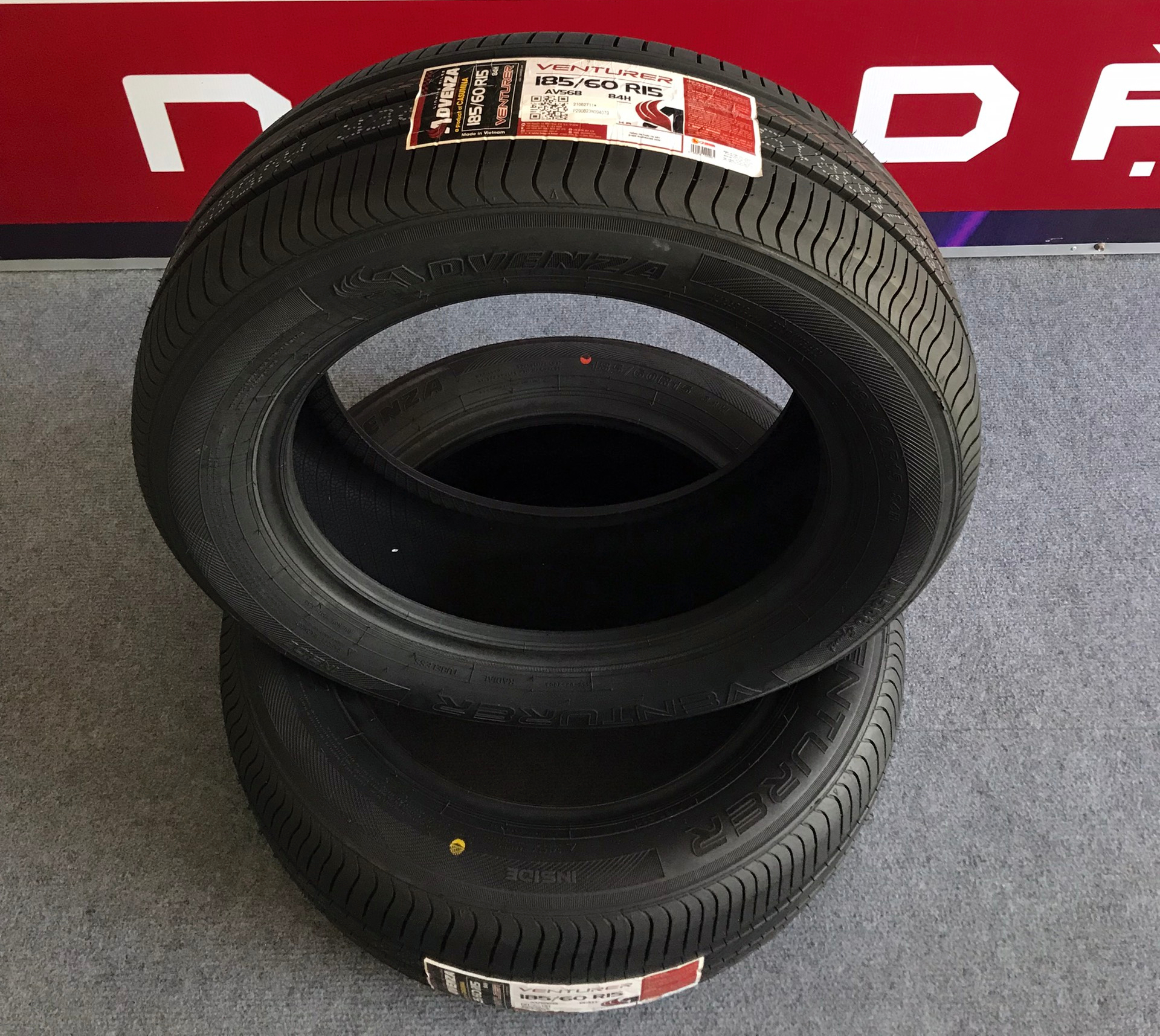Lốp ô tô Advenza 185/60R15 Venturer AV568 84H 3 Lốp ô tô Advenza 185/60R15 Venturer AV568 84H - Ảnh 3