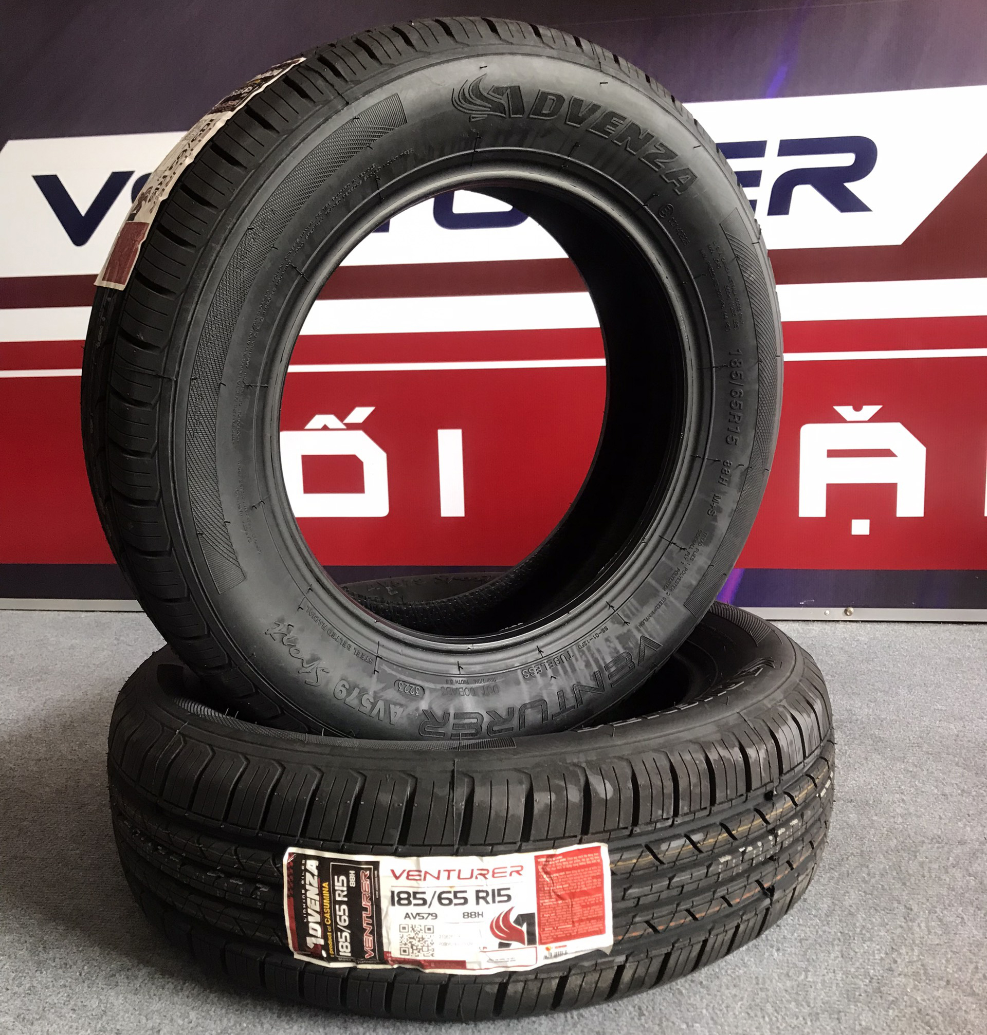 Lốp ô tô Advenza TL 185/65R15 Venturer AV579 88H 4 Lốp ô tô Advenza TL 185/65R15 Venturer AV579 88H - Ảnh 4