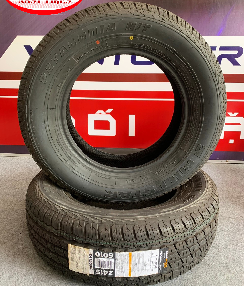 Lốp ô tô Milestar 215/70R16 99T PATAGONIA H/T hàng Mỹ chính hãng 3 Lốp ô tô Milestar 215/70R16 99T PATAGONIA H/T hàng Mỹ chính hãng - Ảnh 3