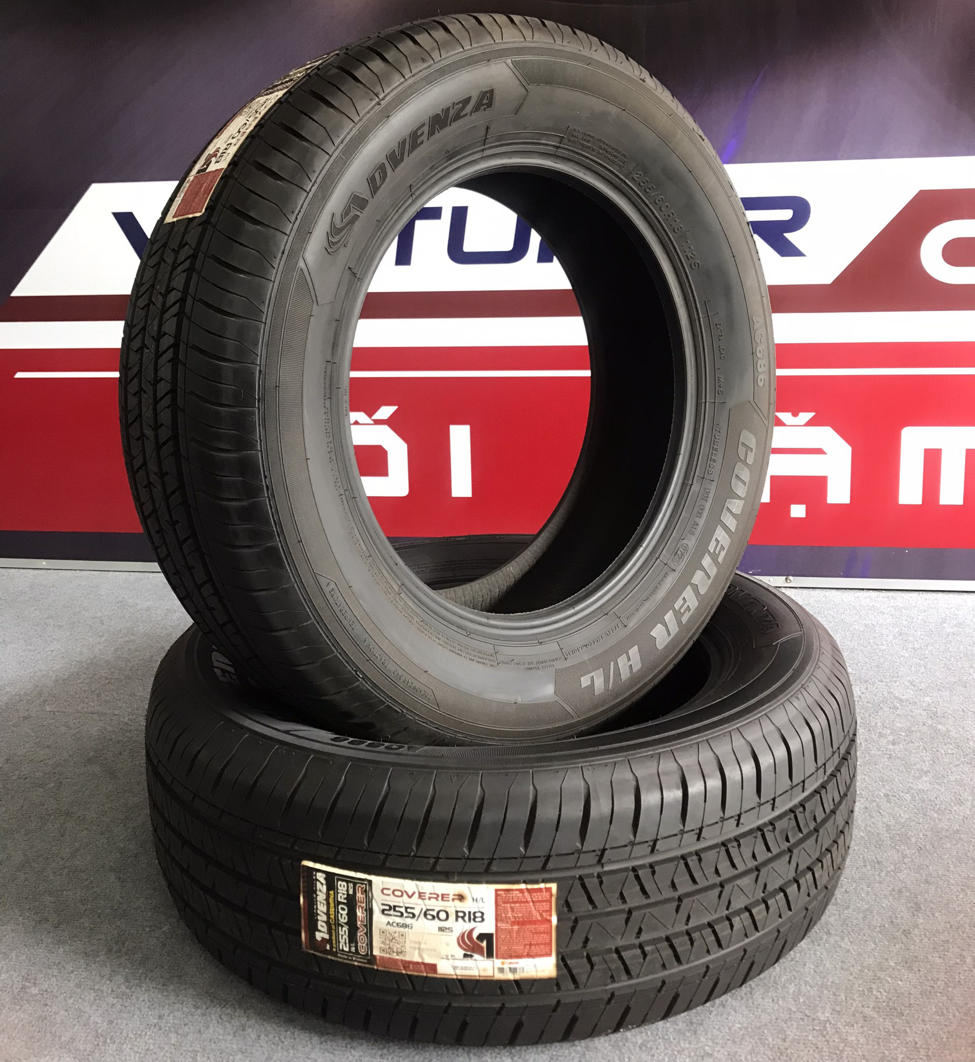 Lốp ô tô Advenza TL 255/60R18 Coverer H/L AC686 112S XL 4 Lốp ô tô Advenza TL 255/60R18 Coverer H/L AC686 112S XL - Ảnh 4
