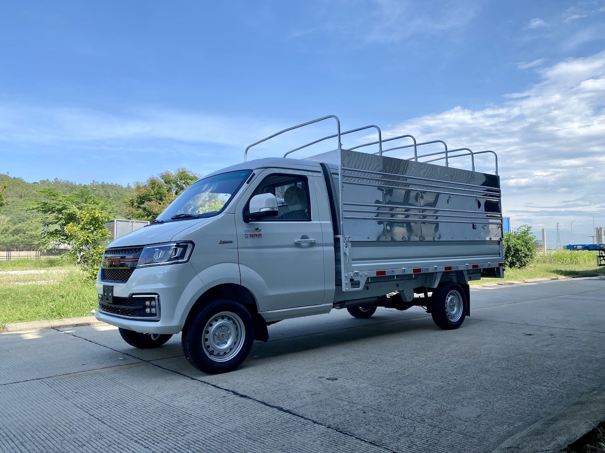 Xe tải SRM T50 THÙNG KHUNG MUI 3 Xe tải SRM T50 THÙNG KHUNG MUI