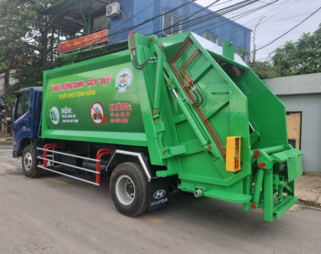 Xe cuốn ép rác 10 khối Đô Thành (IZ650 ISUZU)