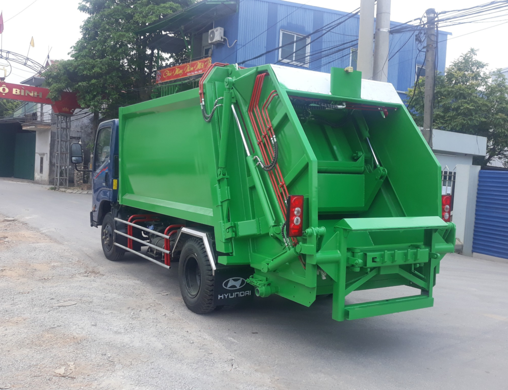 Xe cuốn ép rác 8 khối Đô Thành (IZ500 ISUZU)