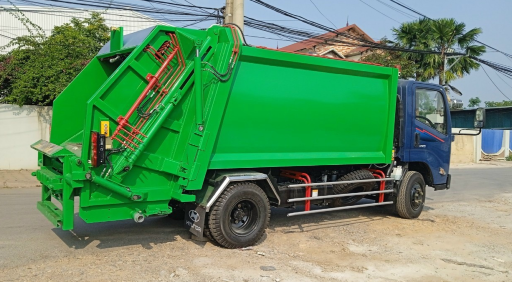 Xe cuốn ép rác 8 khối Đô Thành (IZ500 ISUZU)