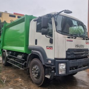 Xe cuốn ép rác 14 khối ISUZU (FVR34LE4A)