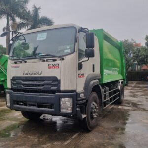 Xe cuốn ép rác 14 khối ISUZU (FVR34LE4A)