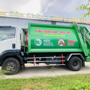 Xe cuốn ép rác 9 khối ISUZU (FRR90HE4A)
