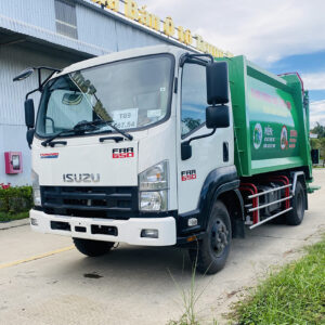 Xe cuốn ép rác 9 khối ISUZU (FRR90HE4A)